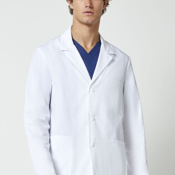 Men's Notched Consultation 30" Lab Coat