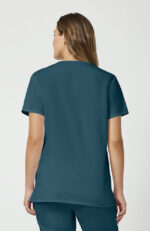 Unisex Scrub Set: 2-Pocket V-Neck Top & Drawstring Pant - Image 21