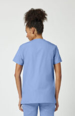 Unisex Scrub Set: 2-Pocket V-Neck Top & Drawstring Pant - Image 19