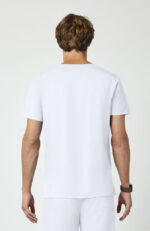 Unisex Scrub Set: 2-Pocket V-Neck Top & Drawstring Pant - Image 6