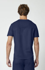 Men's Mesh Panel 2-Pocket V-Neck Scrub Top - Image 5