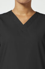 Unisex Scrub Set: 2-Pocket V-Neck Top & Drawstring Pant - Image 23
