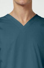 Unisex Scrub Set: 2-Pocket V-Neck Top & Drawstring Pant - Image 22