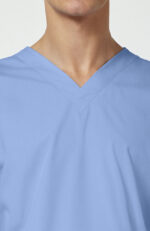Unisex Scrub Set: 2-Pocket V-Neck Top & Drawstring Pant - Image 18
