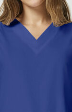 Unisex Scrub Set: 2-Pocket V-Neck Top & Drawstring Pant - Image 16