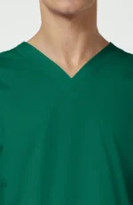 Unisex Scrub Set: 2-Pocket V-Neck Top & Drawstring Pant - Image 12