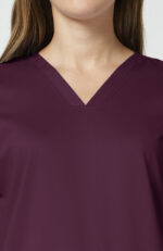 Women's 3-Pocket V-Neck Stretch Scrub Top - Image 3