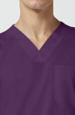 Men's Utility 3-Pocket V-Neck Scrub Top - Image 3