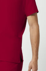 Unisex Scrub Set: 2-Pocket V-Neck Top & Drawstring Pant - Image 9