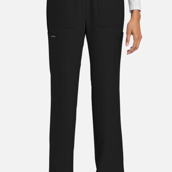 Women's Drawstring Cargo Straight Leg Scrub Pant