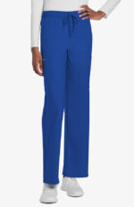Unisex 3-Pocket Drawstring Straight Leg Scrub Pant