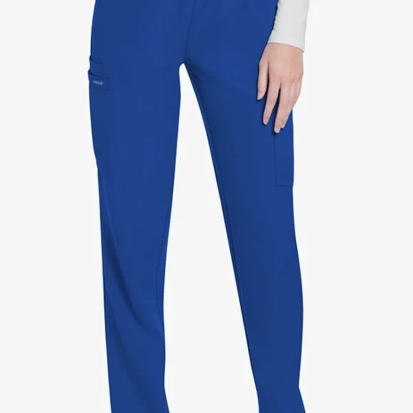 Women's Pull-On Slim Leg Cargo Scrub Pant