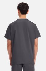Unisex V-Neck 3-Pocket Scrub Top - Image 4