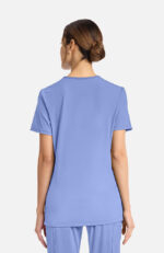 Women's 2-Pocket V-Neck Scrub Top - Image 4