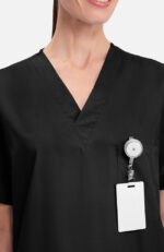 Unisex V-Neck 3-Pocket Scrub Top