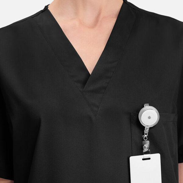 Unisex V-Neck 3-Pocket Scrub Top