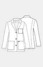 Women's Consultation 28" Lab Coat - Image 2