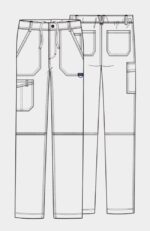 Men's Zip Fly Cargo Scrub Pant - Image 2