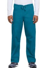 Unisex Drawstring 2-Pocket Cargo Scrub Pant - Image 9