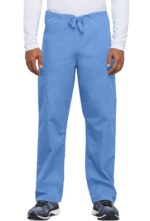 Unisex Drawstring 2-Pocket Cargo Scrub Pant - Image 8
