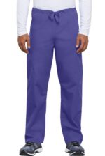 Unisex Drawstring 2-Pocket Cargo Scrub Pant - Image 6