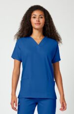 Women's 3-Pocket Dolman V-Neck Scrub Top - Image 9